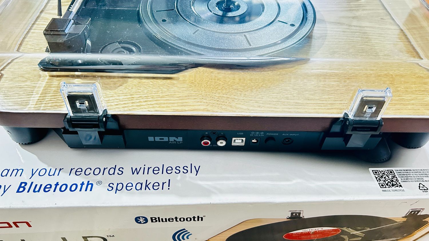 ION Audio Air LP WD – Gramofon Bluetooth z wyjściem USB