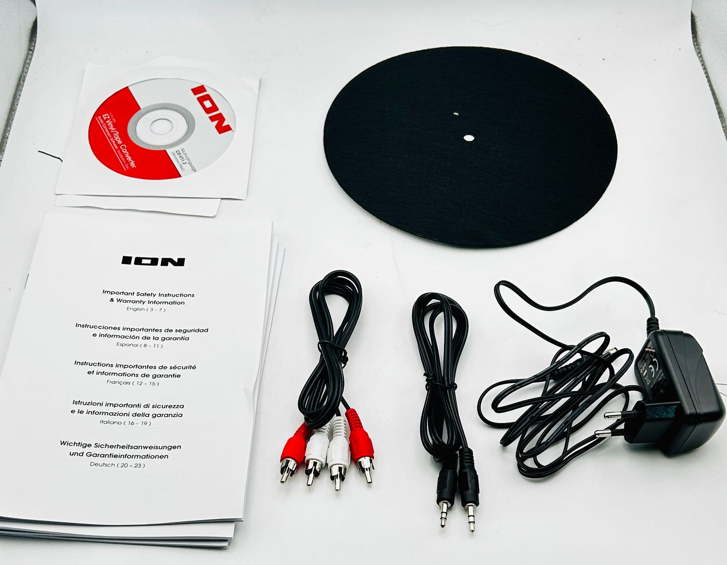 ION Audio Air LP WD – Gramofon Bluetooth z wyjściem USB