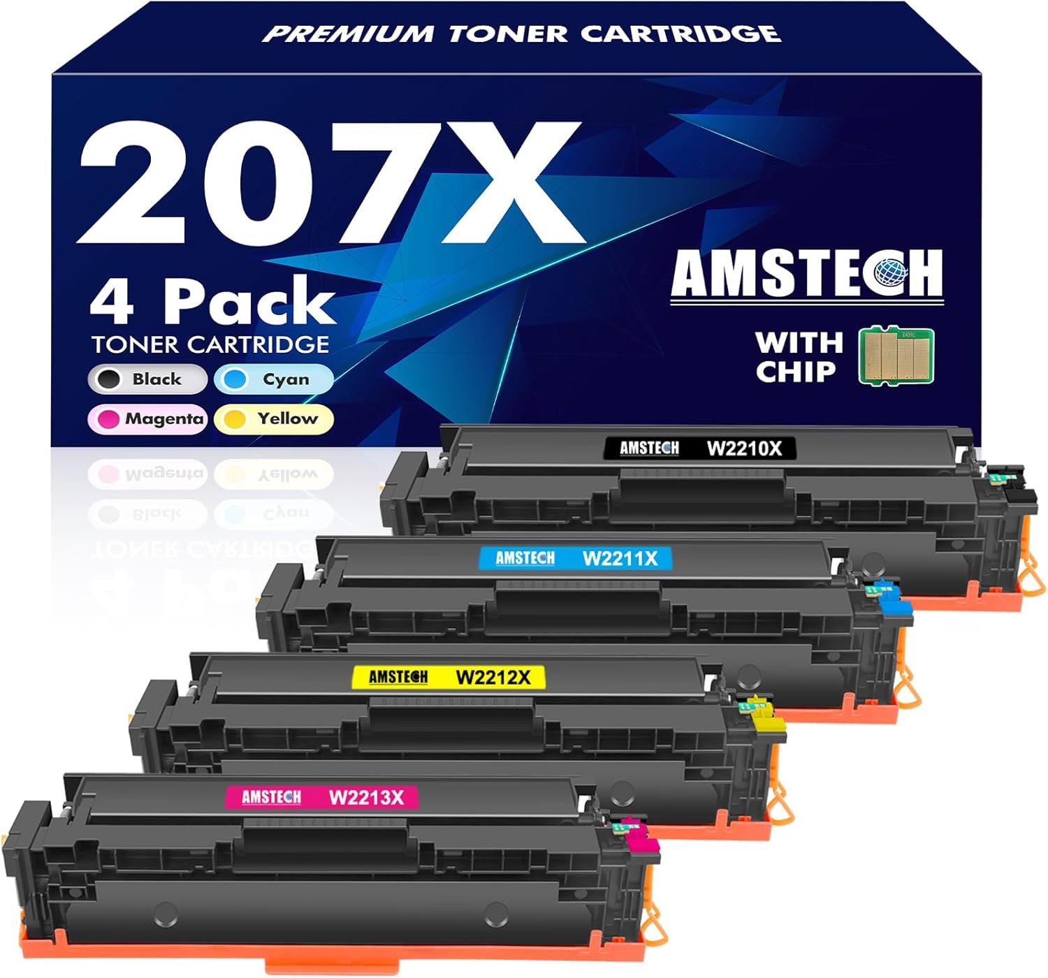 Zamiennik tonera Amstech 207X 207A Multipack do HP
