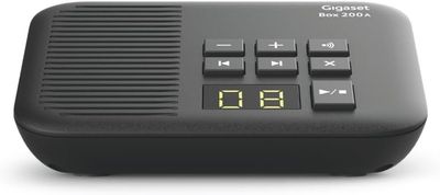 Gigaset Box 200A — baza DECT z automatyczną sekretarką, czarna