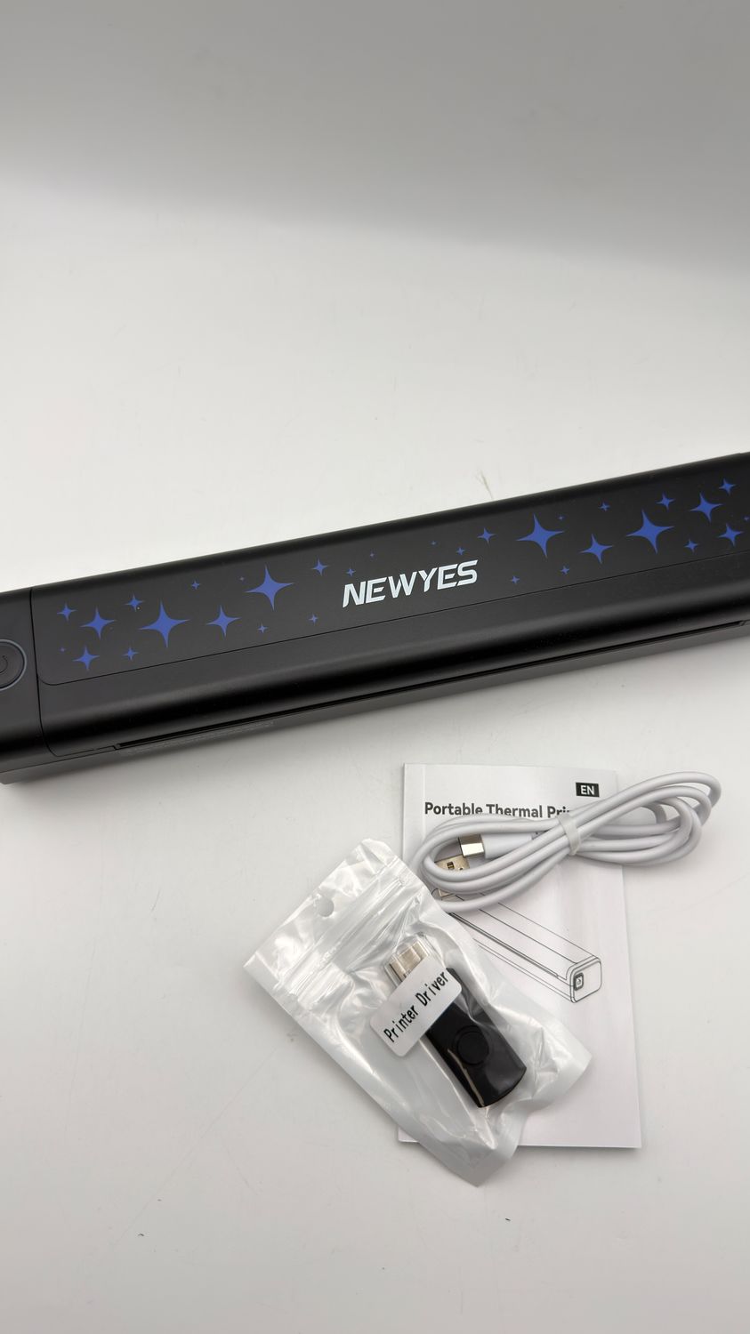 NEWYES LD0803 przenośna drukarka termiczna A4 Bluetooth 300 dpi