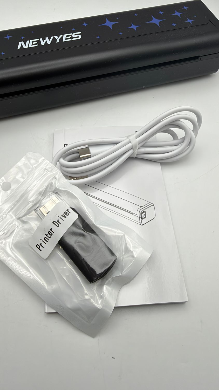 NEWYES LD0803 przenośna drukarka termiczna A4 Bluetooth 300 dpi