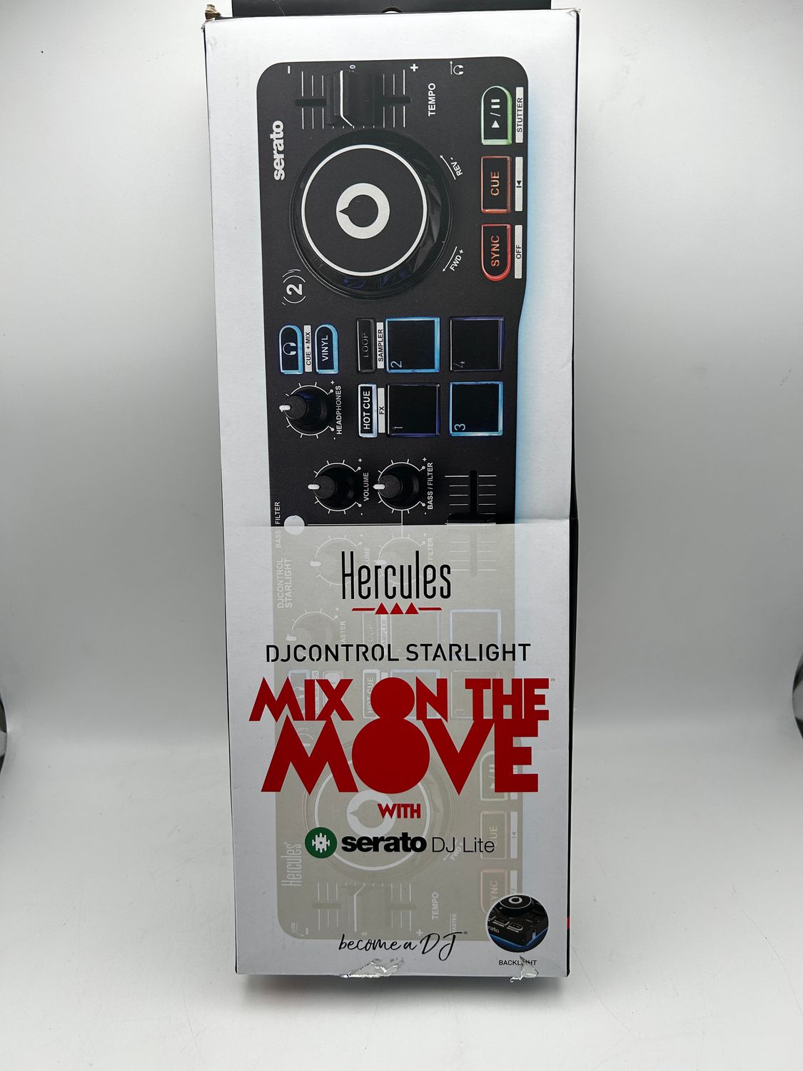 Hercules DJControl Starlight – przenośny kontroler DJ USB