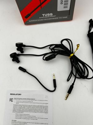 SteelSeries Tusq 61650 słuchawki dokanałowe z mikrofonem 3,5 mm