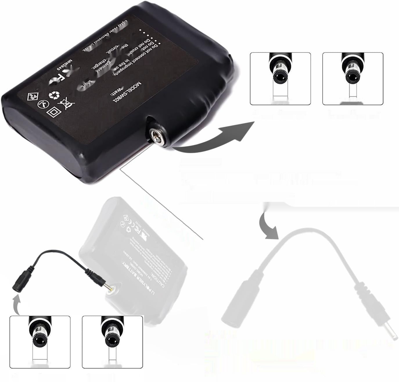 ДРУГАЯ МОДЕЛЬ SR-F003-2 7.4V 4000mAh 29.6Wh                     7,4 V 2200 mAh/3500 mAh/5000 mAh akumulatory litowo‑polimerowe do ręk,