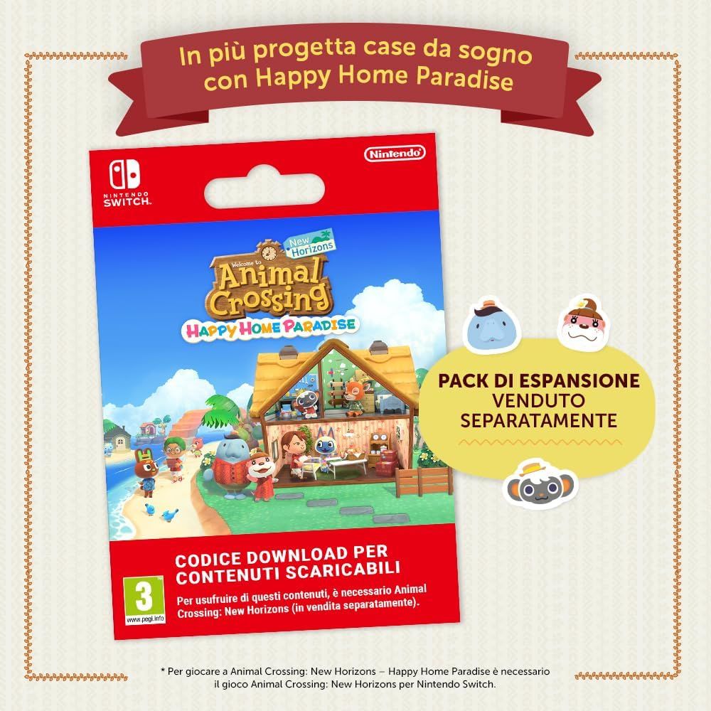 Animal Crossing: New Horizons – Gra wideo na Nintendo – Wydanie włosie