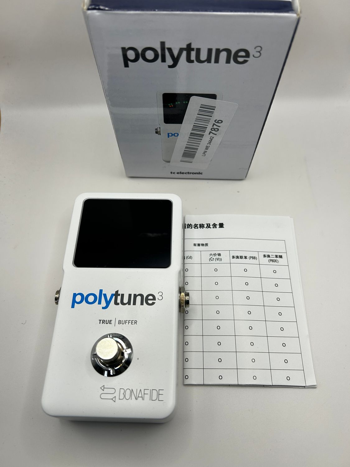 TC Electronic POLYTUNE 3 – ultrakompaktowy stroik polifoniczny
