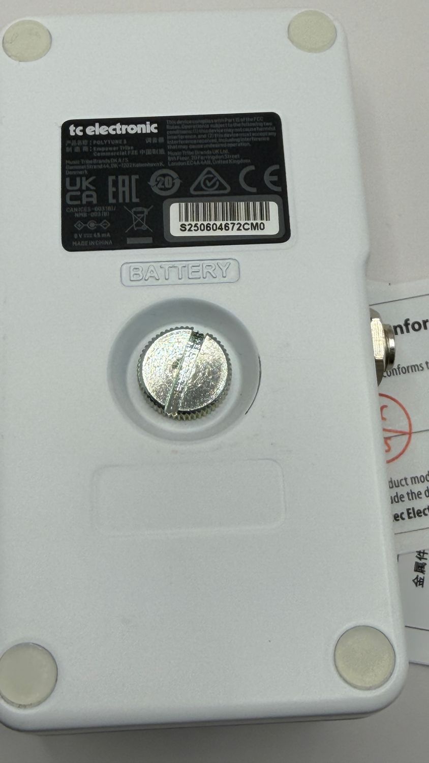 TC Electronic POLYTUNE 3 – ultrakompaktowy tuner polifoniczny