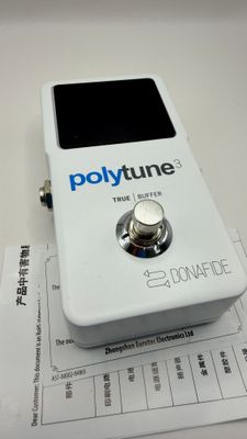 TC Electronic POLYTUNE 3 – ultrakompaktowy tuner polifoniczny