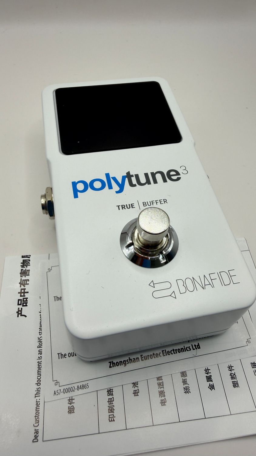TC Electronic POLYTUNE 3 – ultrakompaktowy tuner polifoniczny