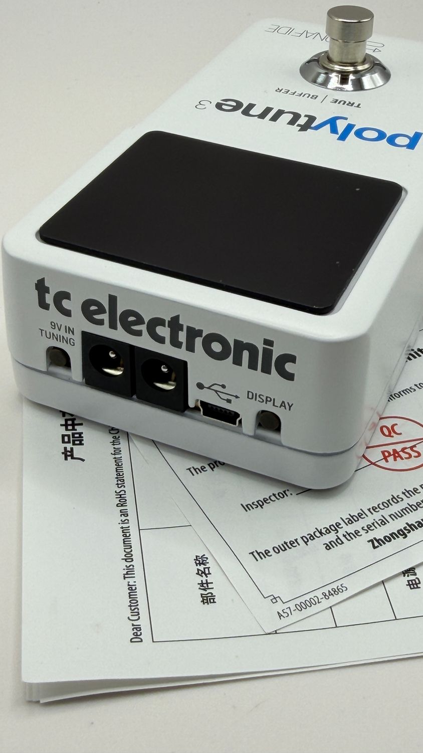 TC Electronic POLYTUNE 3 – ultrakompaktowy tuner polifoniczny