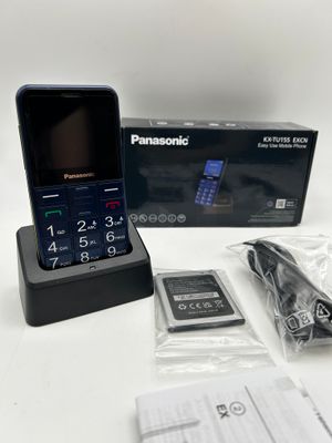 Panasonic KX-TU155EXCN telefon komórkowy dla seniorów, przycisk SOS, d