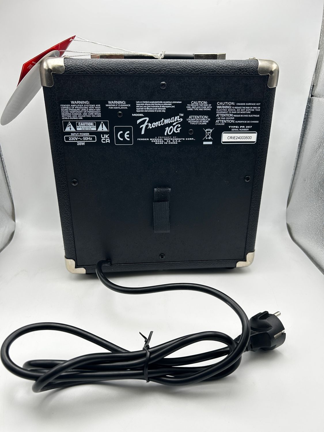 Fender Frontman 10G Combo do gitary, wzmacniacz studyjny idealny do g5