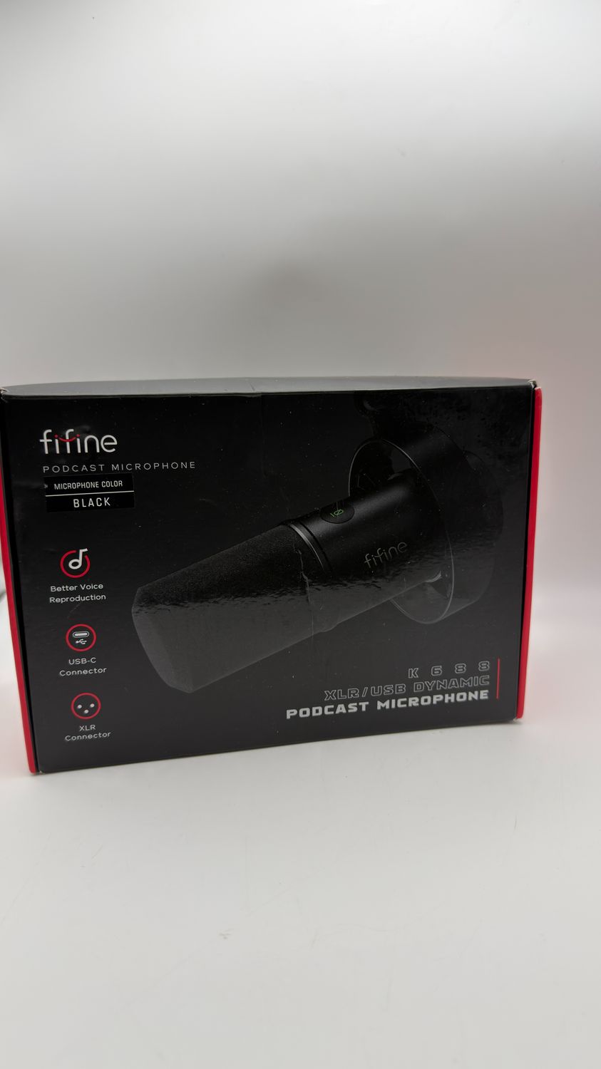 FIFINE mikrofon dynamiczny USB/XLR do streamingu i podcastów