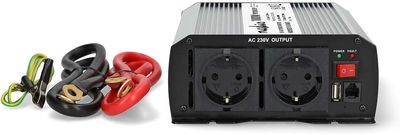 Nedis PIM100012FGY - Falownik z modyfikowaną sinusoidą - 12 V DC na 23
