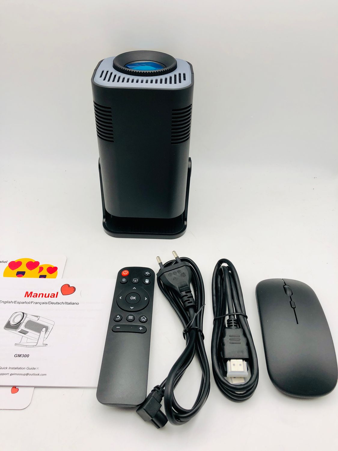 Mini projektor Gaimoo GM300 1926 x 1080 FHD z Androidem