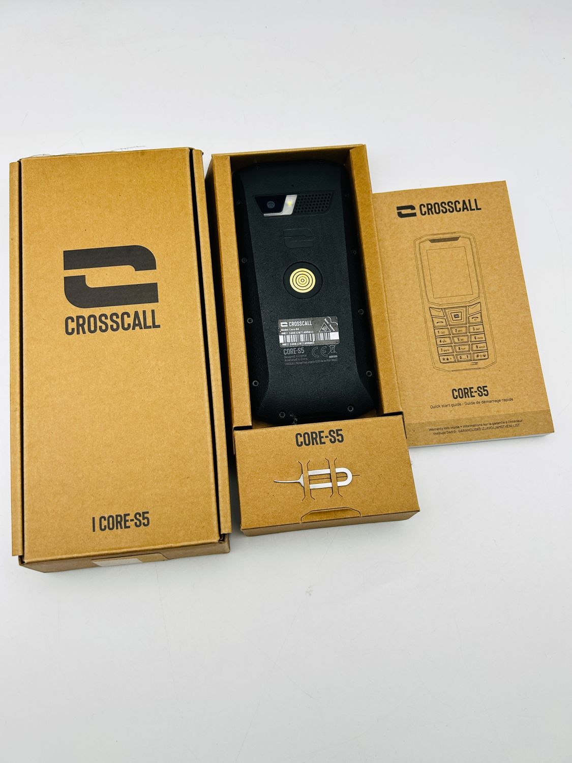CROSSCALL CORE-S5 telefon komórkowy 4G Dual SIM, czarny