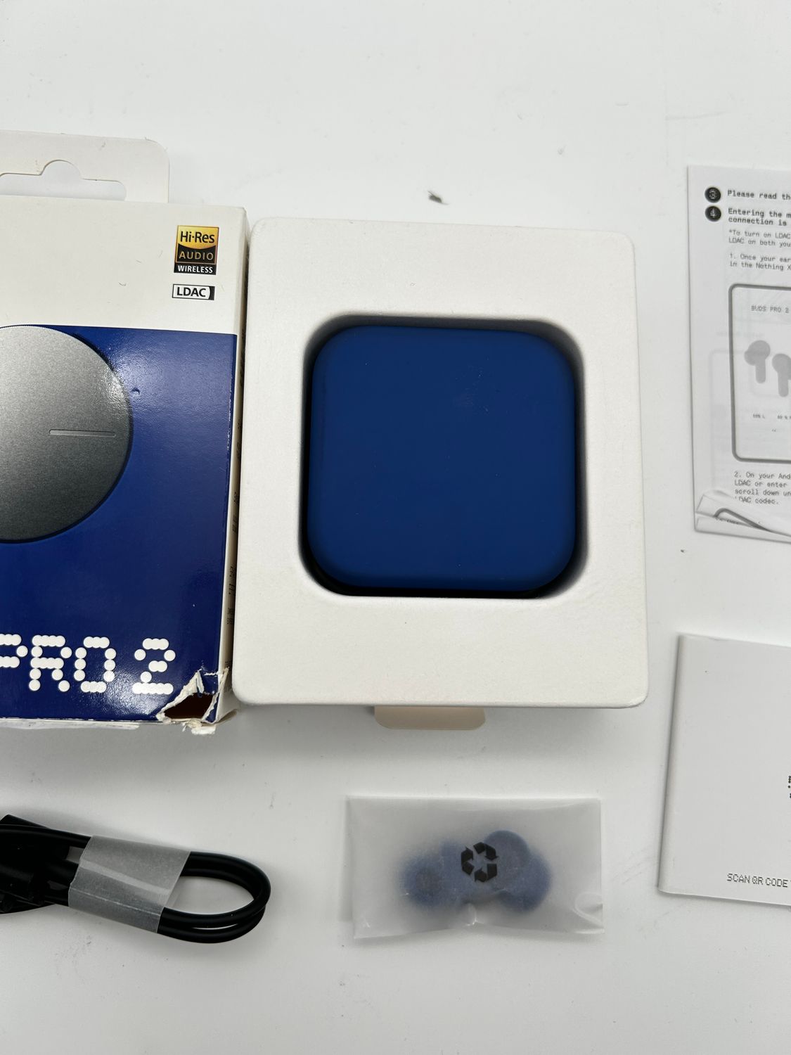 CMF by Nothing Buds Pro 2 – bezprzewodowe słuchawki Hi-Fi, niebieskie