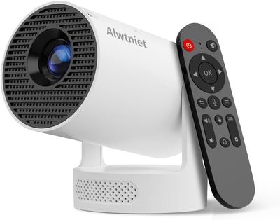 2026 HY300Pro+ Mini Projektor 4K z Wi‑Fi 6 i Bluetooth 5.4