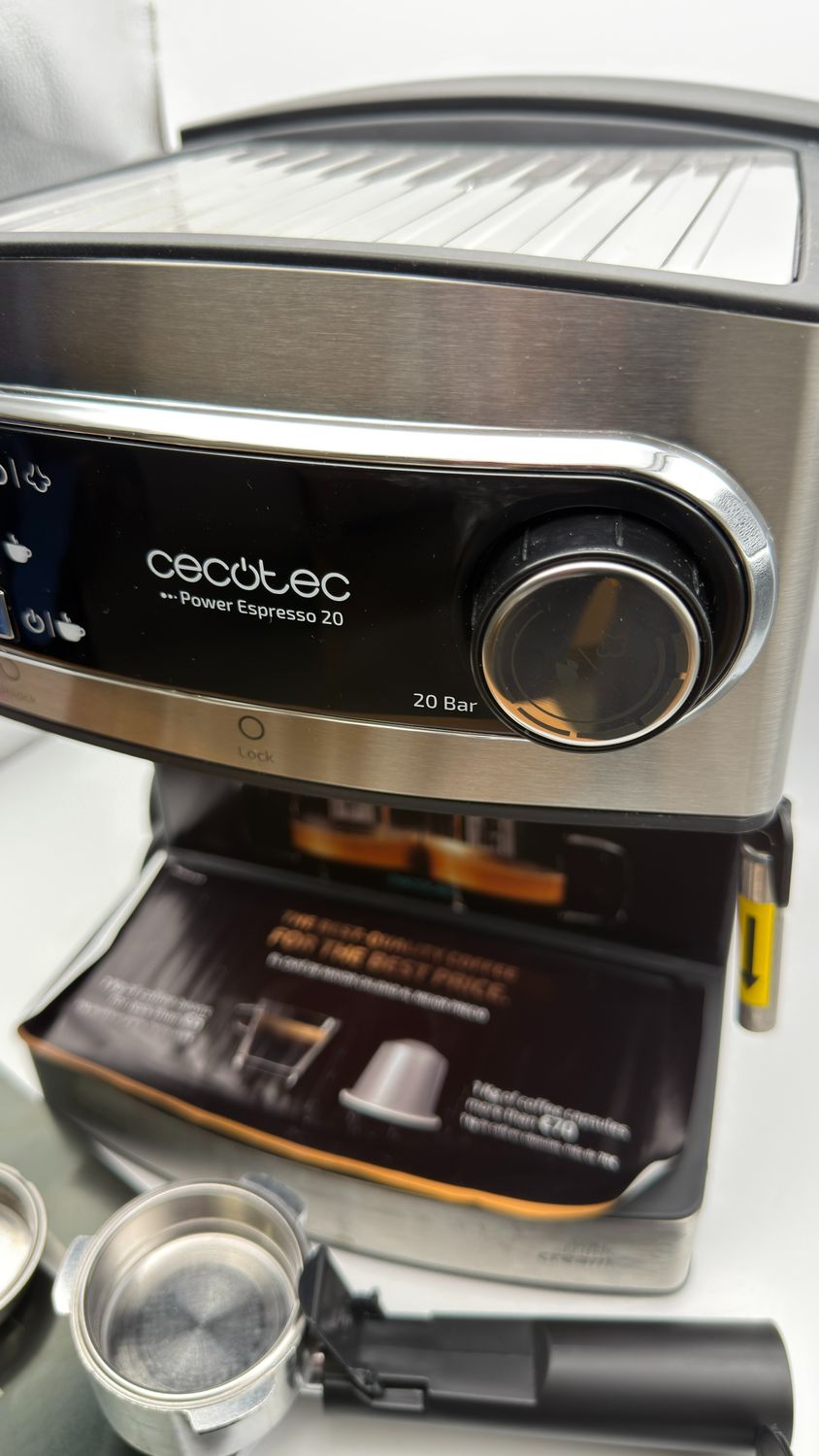 Ekspres ciśnieniowy Cecotec Power Espresso 20 850 W 20 bar czarny