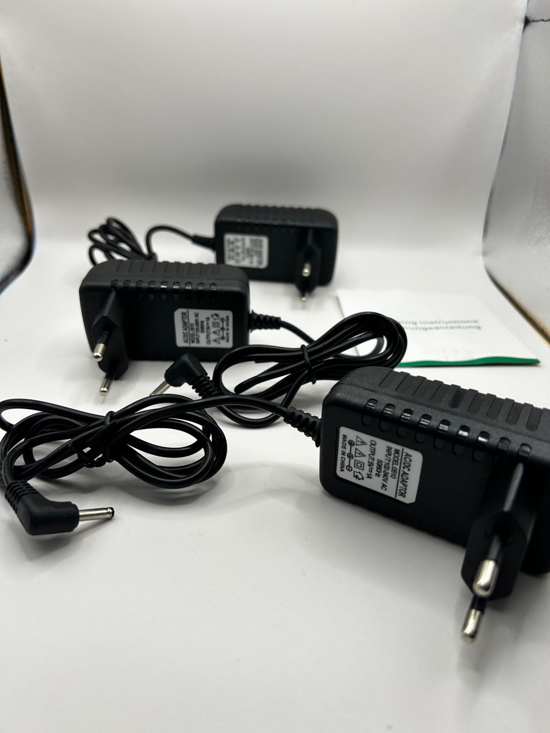 3 zasilacze sieciowe do systemu DMX512 Ukfog ZQ14013