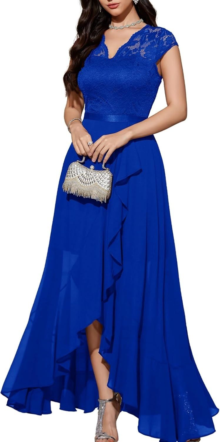 BBonlineDress – elegancka sukienka wieczorowa z koronką i szyfonem