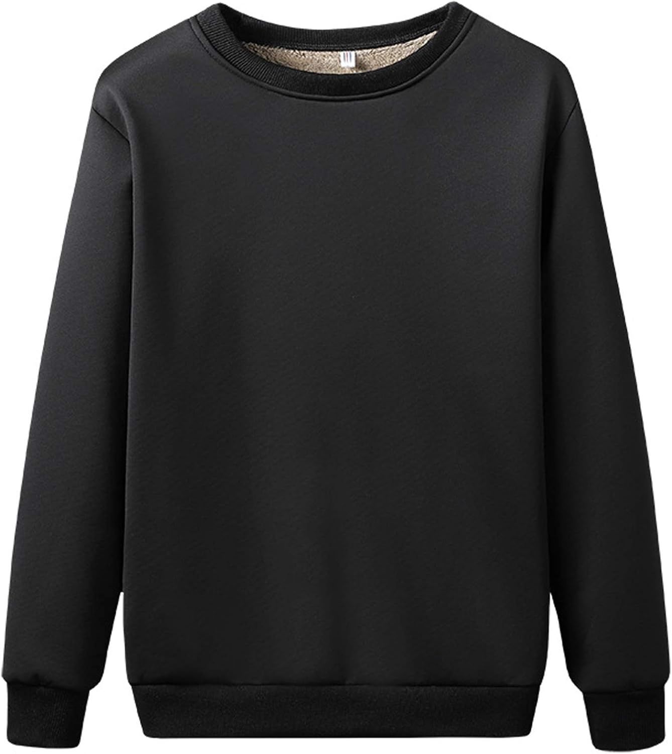 Homme Grande Taille zimowy dres męski z polarową podszewką – brak bluzy