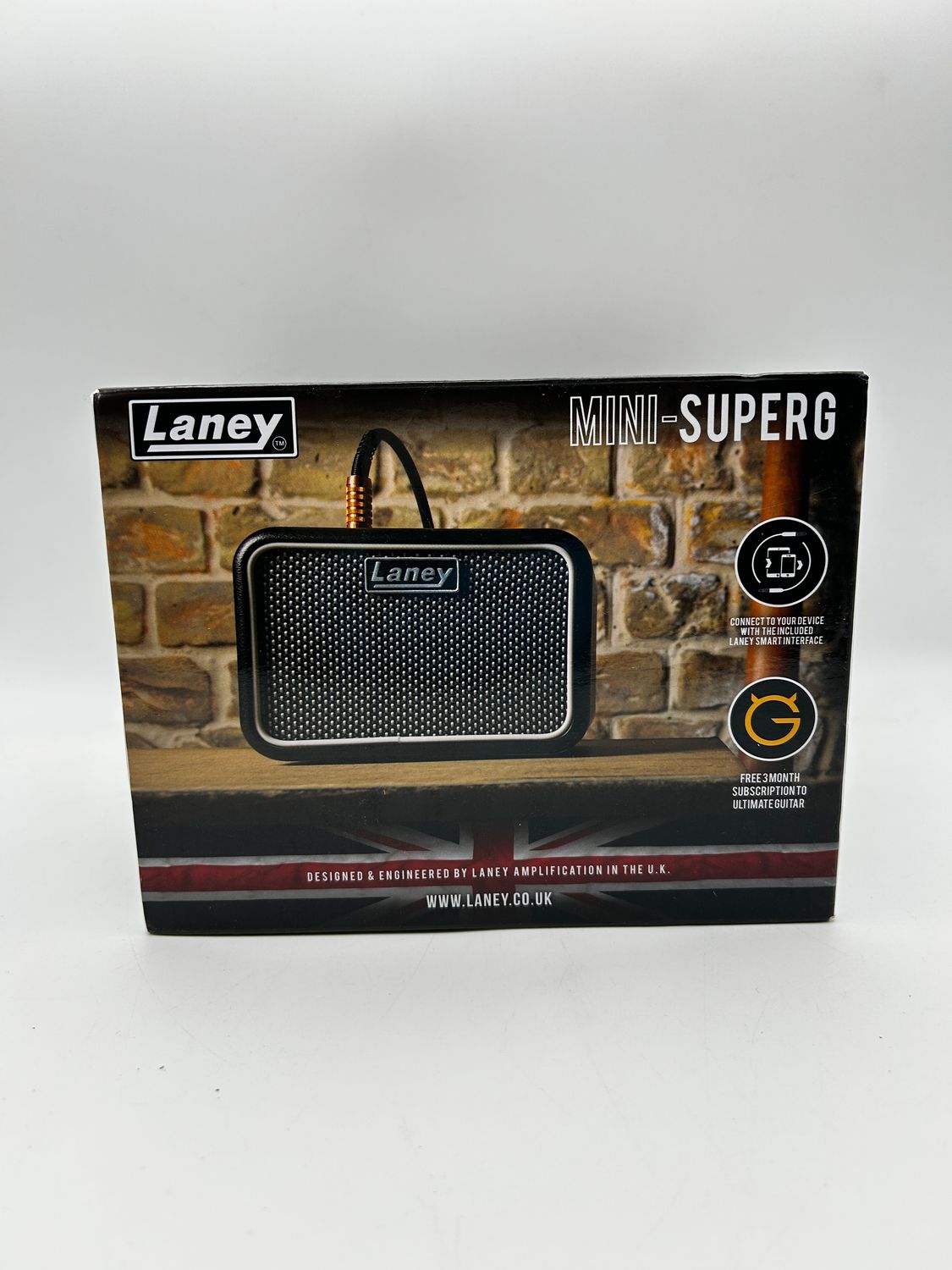 Laney MINI Series MINI-SUPERG – przenośny wzmacniacz gitarowy 3 W
