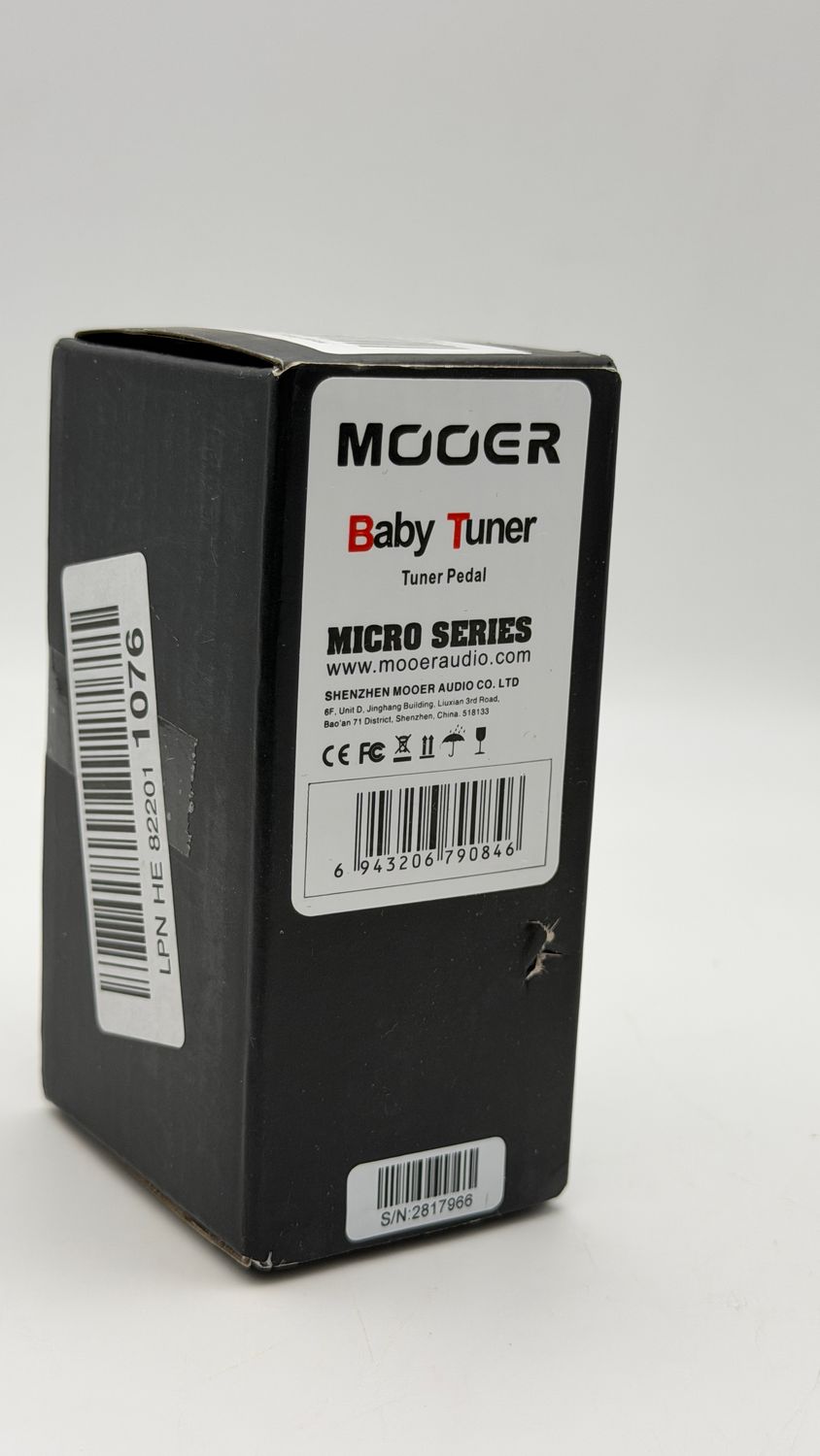 Mooer BABY TUNER - pedał efektów
