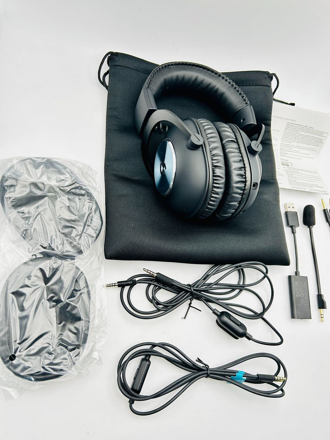 Logitech G Gaming Headset, czarne (981-000818)