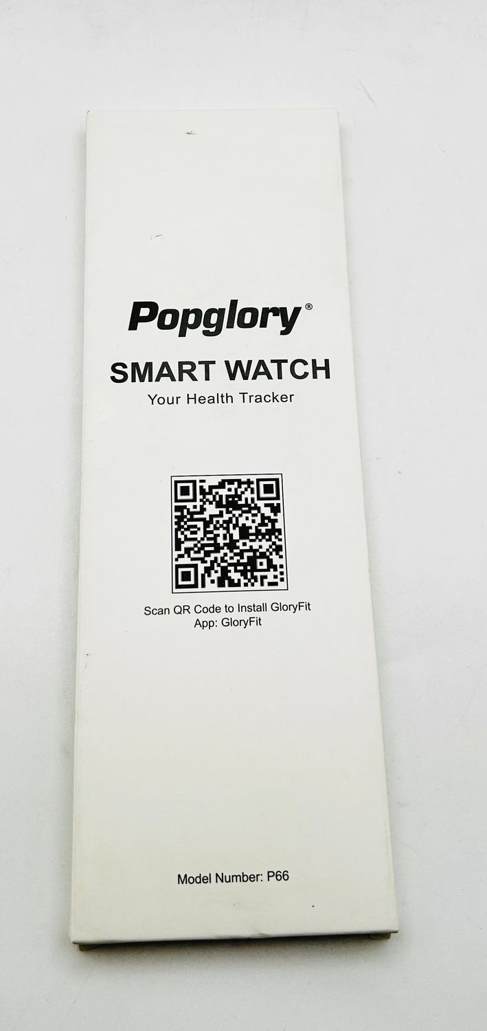 Popglory P66 Smartwatch z funkcją rozmów dla kobiet i mężczyzn