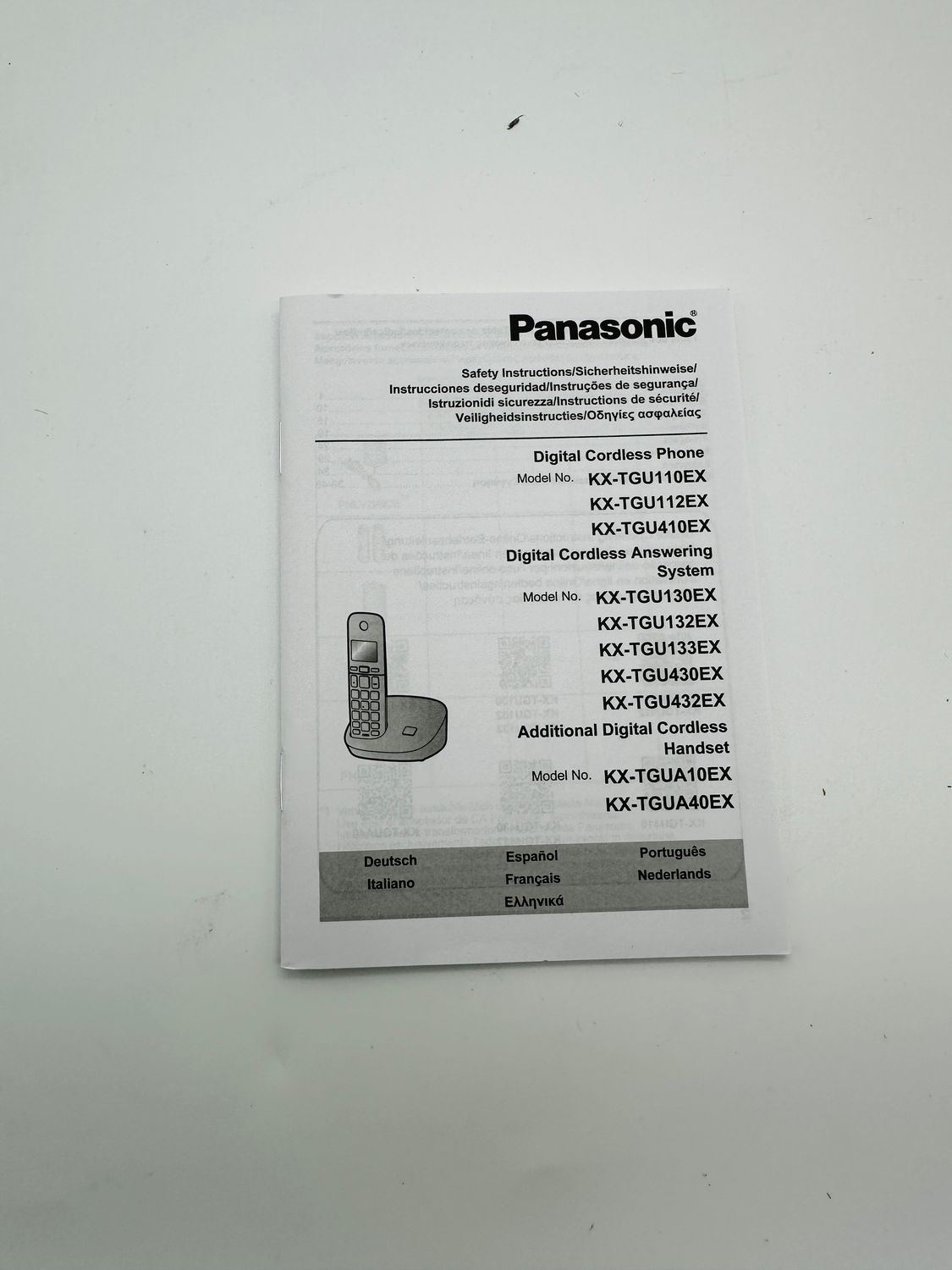 Panasonic KX-TGU410EXB – telefon bezprzewodowy z cyfrową sekretarką