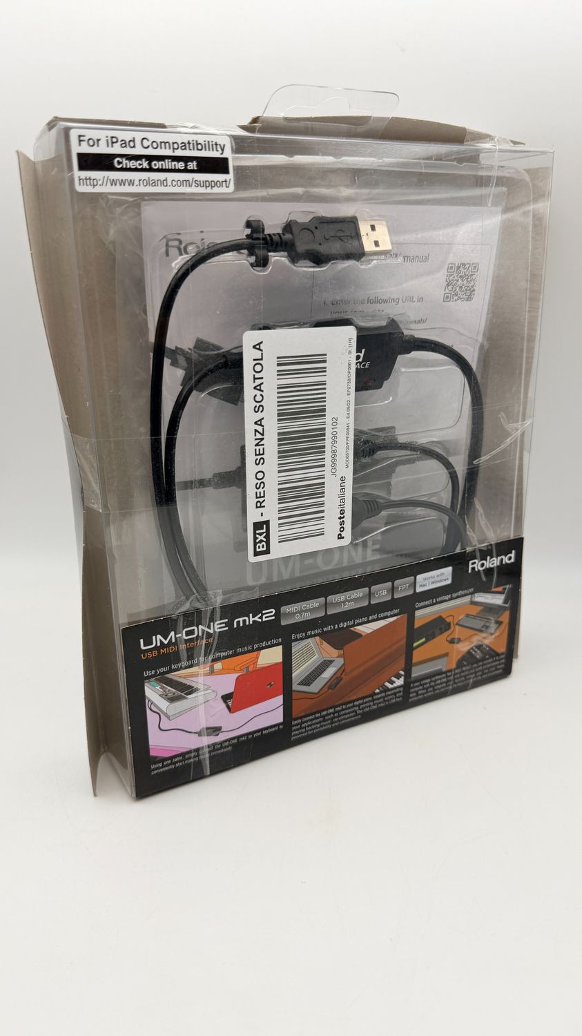 Roland UM-ONE mk2 USB MIDI Interface