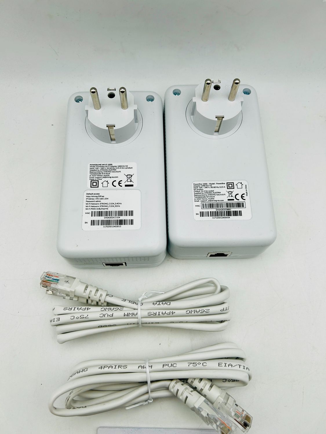 Adapter PLC Strong POWERL1000DUOWIFIEUV2