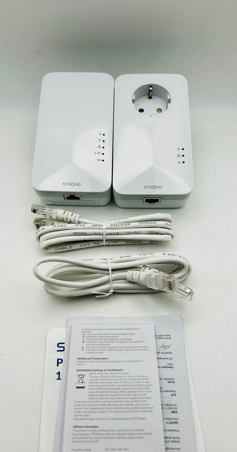 Adapter PLC Strong POWERL1000DUOWIFIEUV2