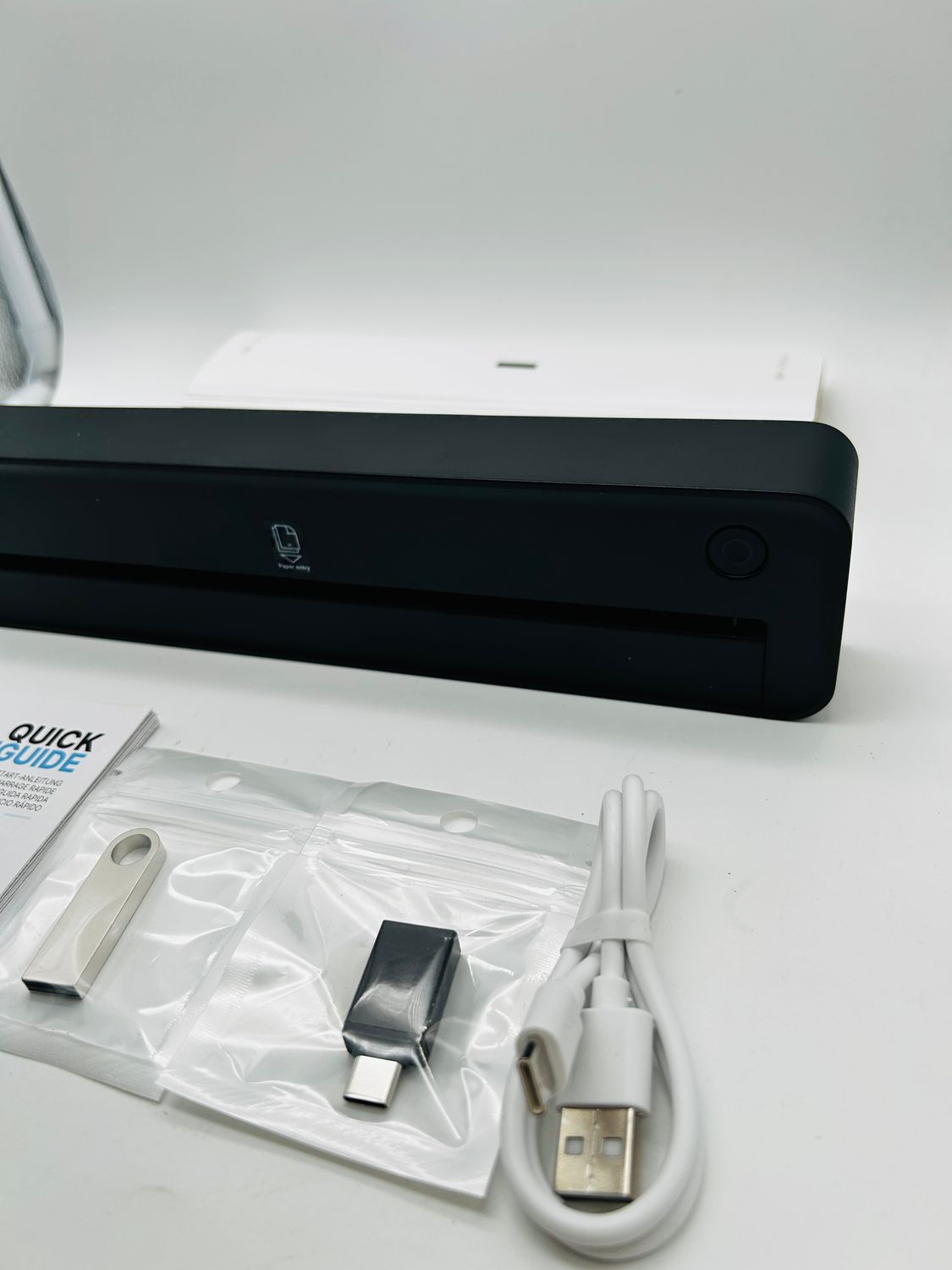 Drukarka termiczna ETIKEZ D90E A4 Bluetooth USB czarna