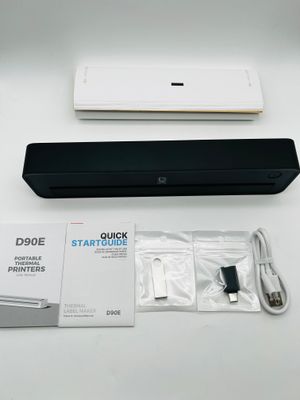 Drukarka termiczna ETIKEZ D90E A4 Bluetooth USB czarna