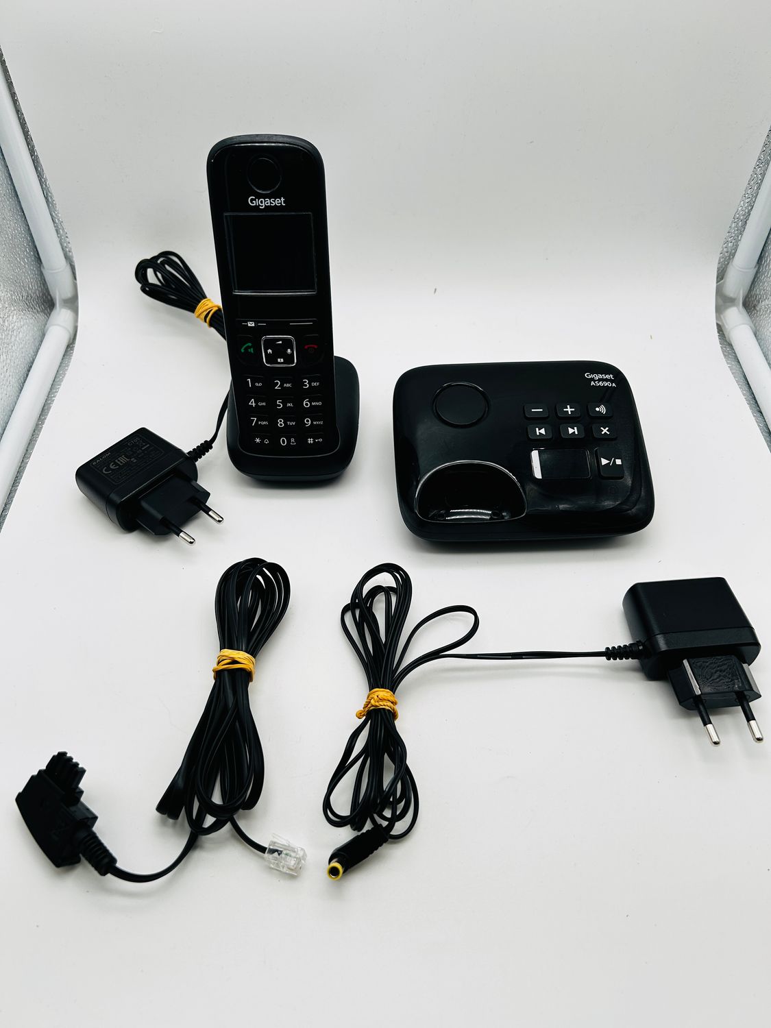 Gigaset AS690A Bezprzewodowy telefon, z automatyczną sekretarką, DECT,