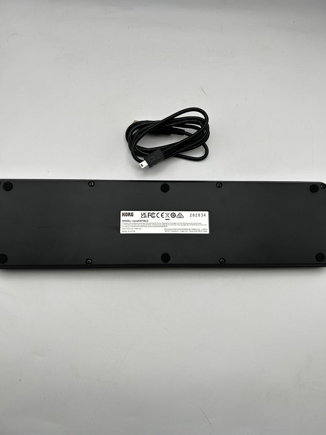 Korg nanoKONTROL2-BK – czarny kontroler MIDI