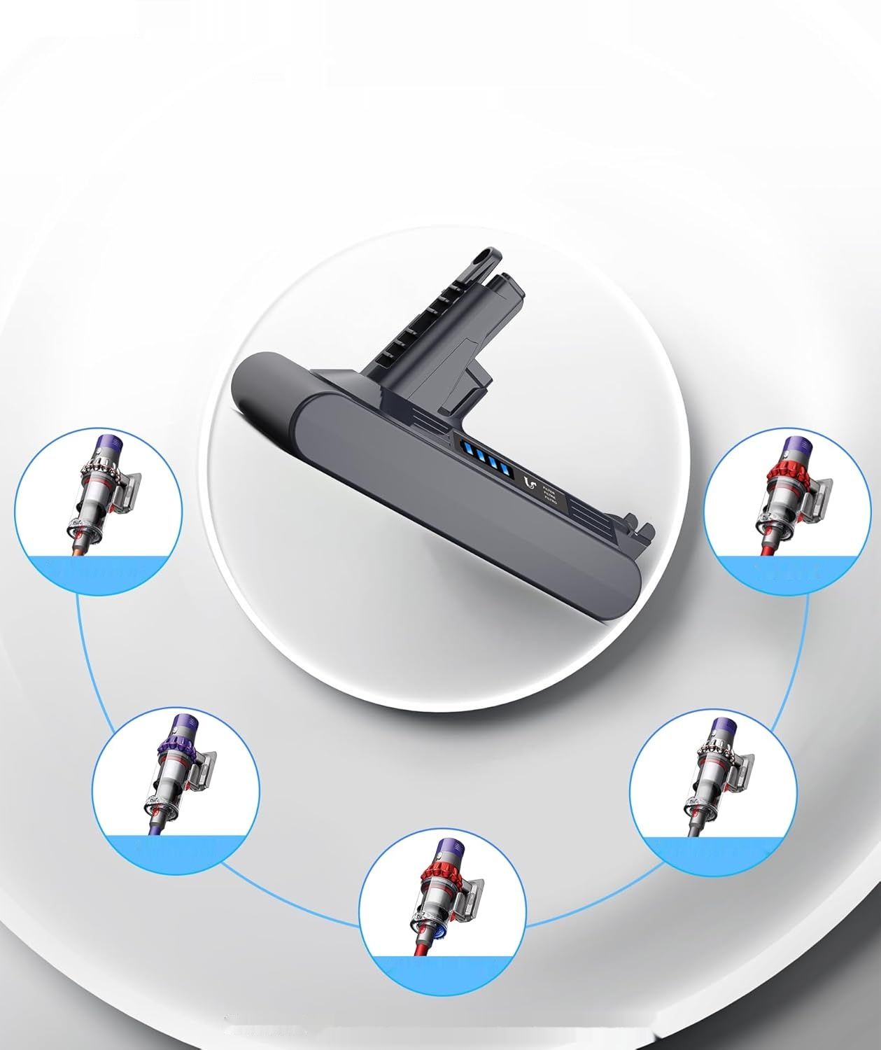 Zamienny Akumulator Morpilot 8000 mAh do V10 SV12