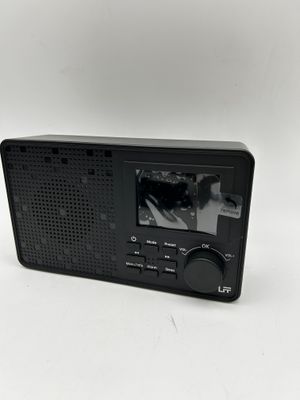 Radio cyfrowe LFF DAB DAB+ FM Bluetooth LCD 2,4 cala czarne