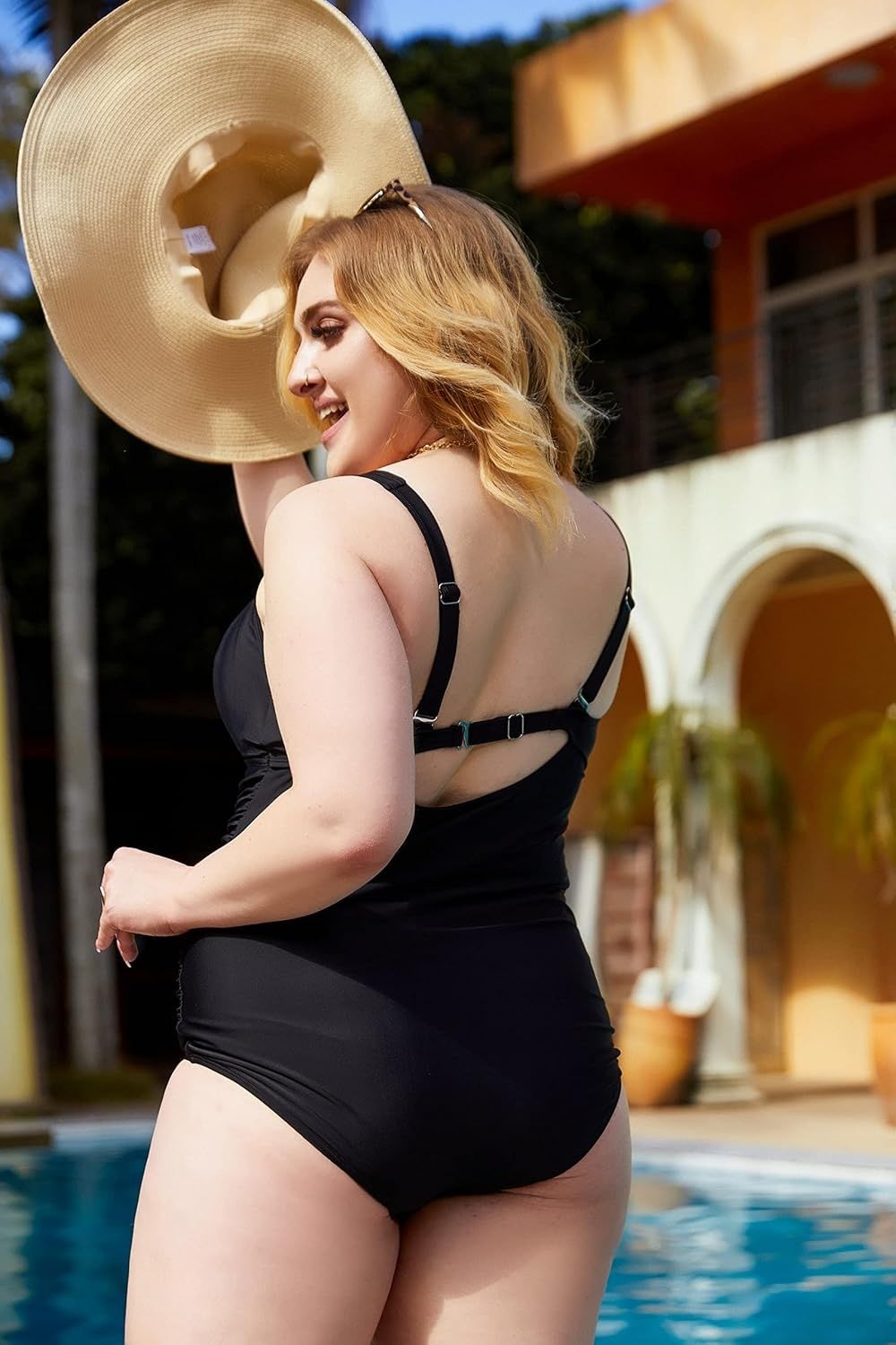 Hanna Nikole Jednoczęściowy strój kąpielowy plus size
