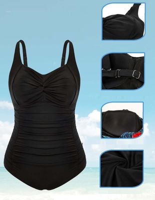 Hanna Nikole Jednoczęściowy strój kąpielowy plus size