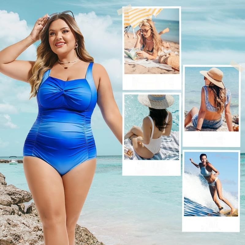 Hanna Nikole – jednoczęściowy strój kąpielowy dla kobiet plus size
