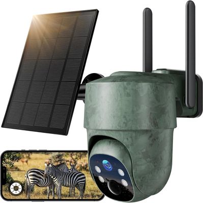 WOLFANG WT06 4G LTE – kamera myśliwska solarna 2.5K PTZ