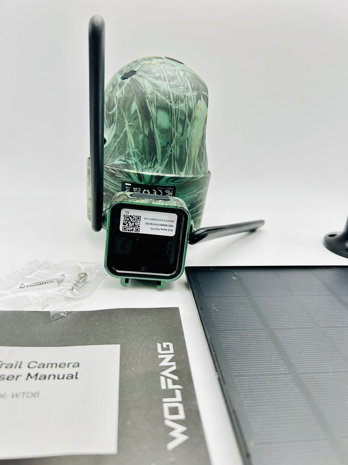 WOLFANG WT06 4G LTE – kamera myśliwska solarna 2.5K PTZ