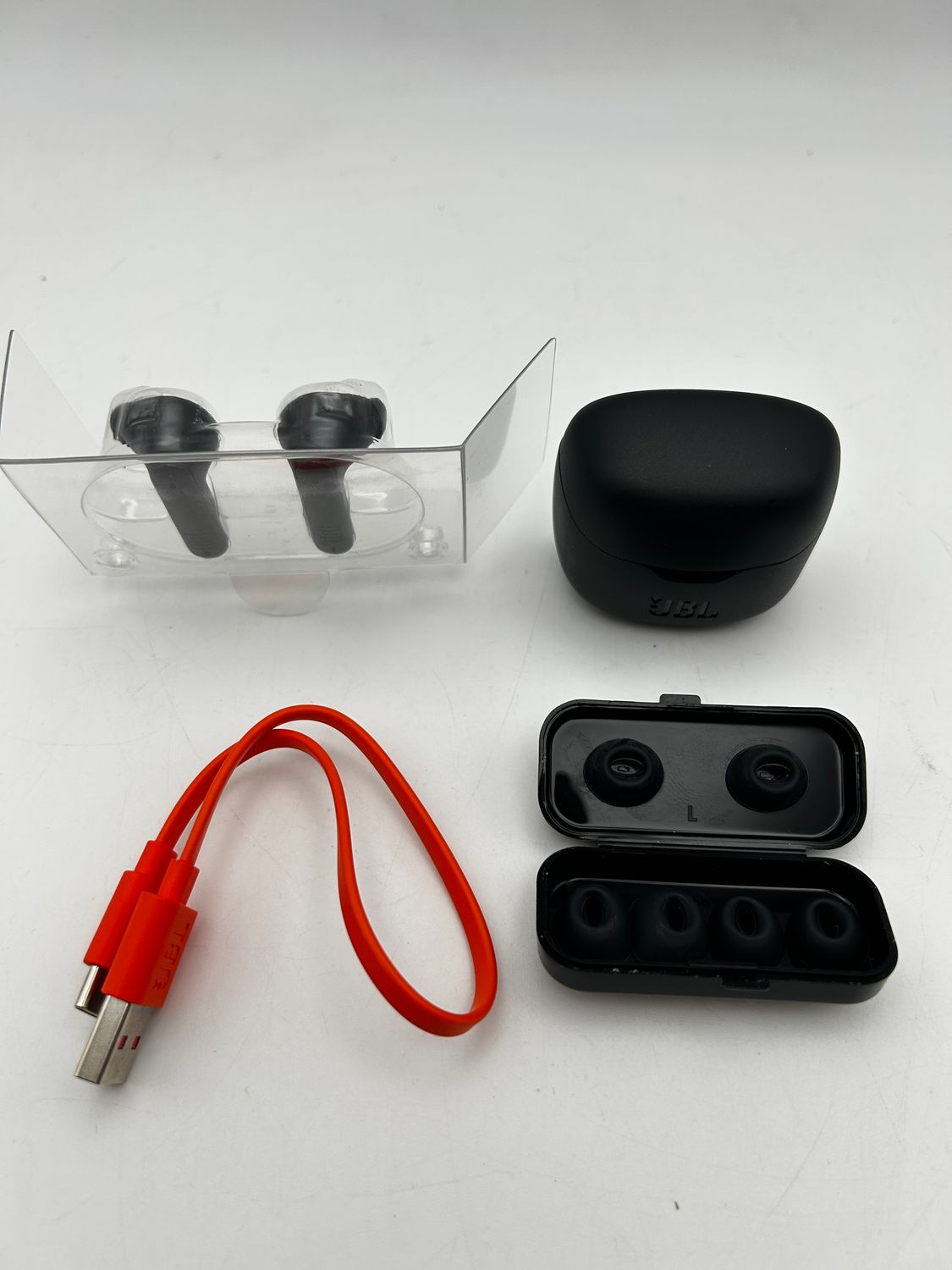 Słuchawki bezprzewodowe JBL Tune Flex TWS ANC Bluetooth czarne