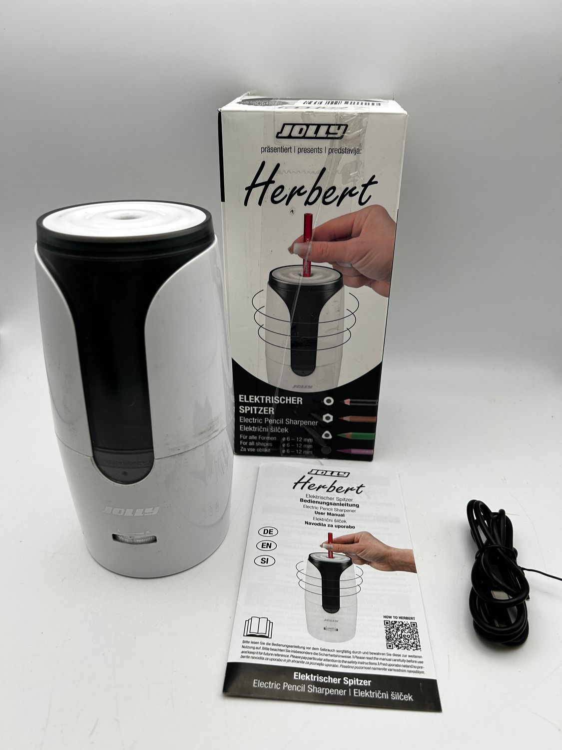 Temperówka elektryczna JOLLY Herbert biała 9285-0005
