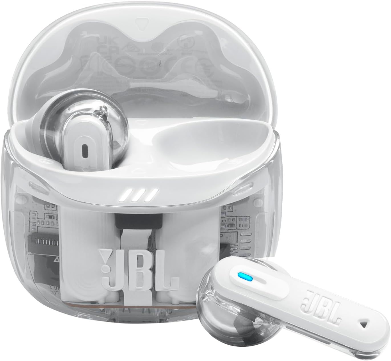 JBL Tune Flex 2 Ghost Edition White – bezprzewodowe słuchawki