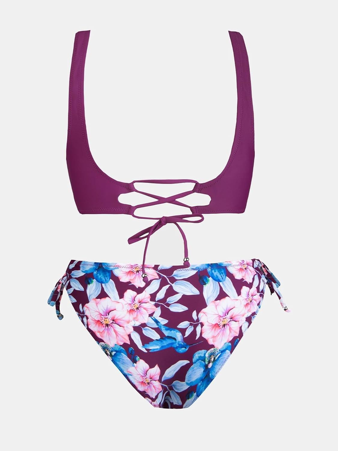 CUPSHE damski komplet bikini w kwiaty